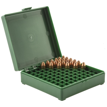 BOÎTE DE RANGEMENT 100 MUNITIONS CAL. 9 X 19