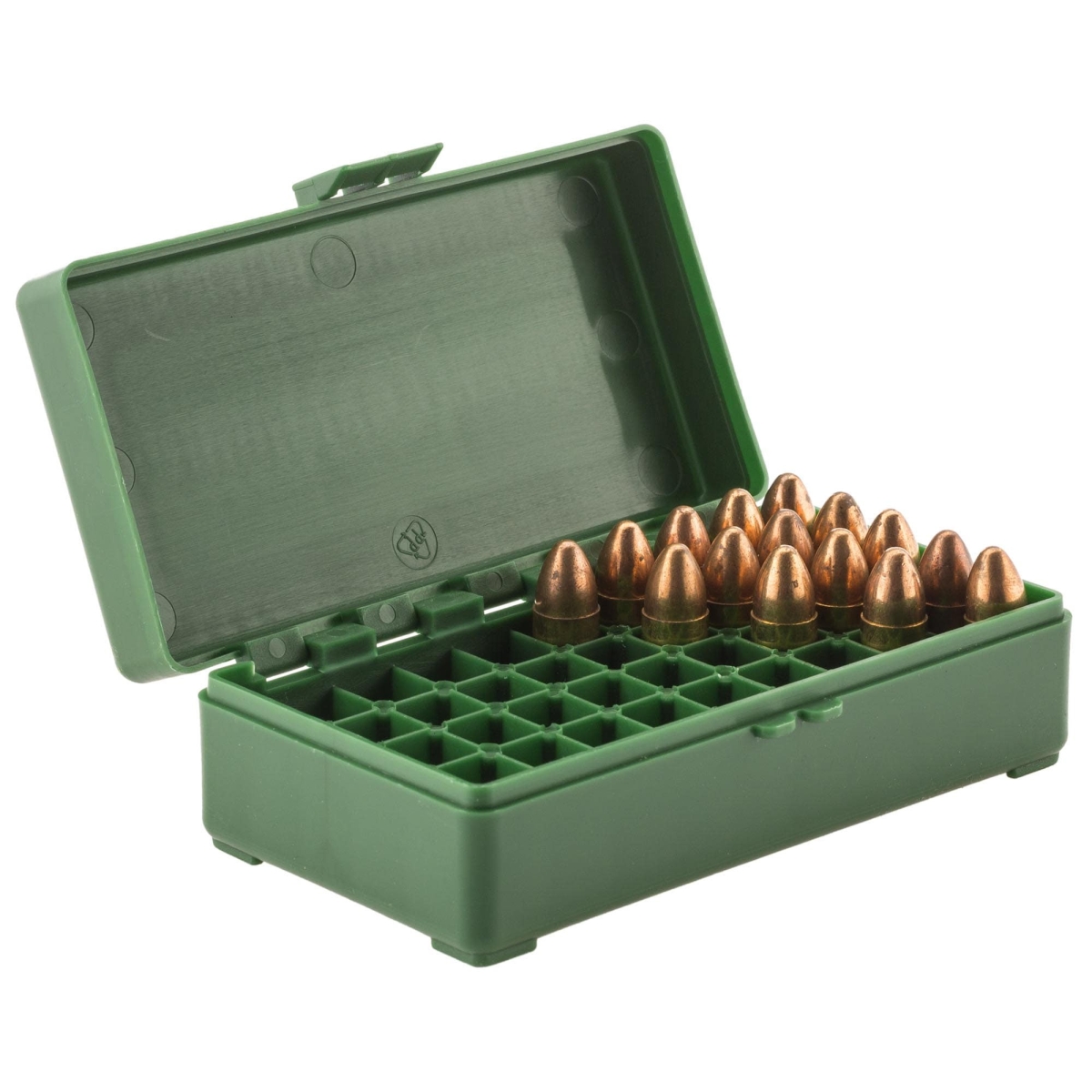 BOÎTE DE RANGEMENT 50 MUNITIONS CAL. 9 X 19 BOÎTE DE RANGEMENT 50 MUNITIONS CAL. 9 X 19