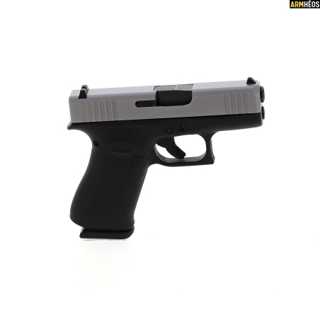 GLOCK 43X SILVER CAL 9X19