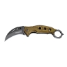 BOKER MAGNUM BLACK SCORPION - LAME 76MM - MANCHE ALUMINIUM - CLIP - ANNEAU