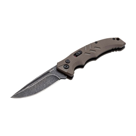 BOKER PLUS INTENTION II COYOTE - LAME 78MM - MANCHE G10 - CLIP
