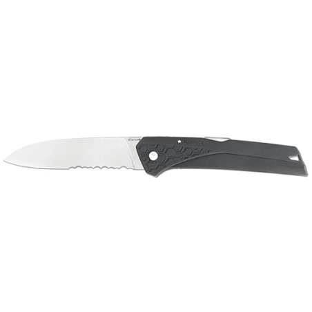 FLORINOX KIANA - LAME CRANTÉE 87MM - MANCHE POLYAMIDE - PASSE-LACET