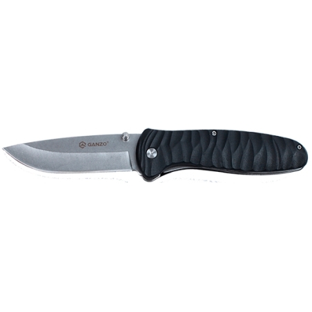 GANZO G6252-BK - LAME 89MM - MANCHE FRN - CLIP