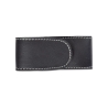 PIELCU ETUI CUIR DOUBLÉ NOIR 130x58x28MM