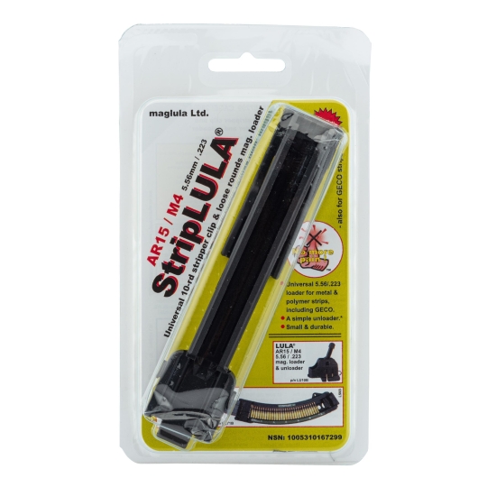 CHARGETTE MAGLULA LULA STRIP CHARGEUR MÉTAL POLYMER AR15 5.56/223