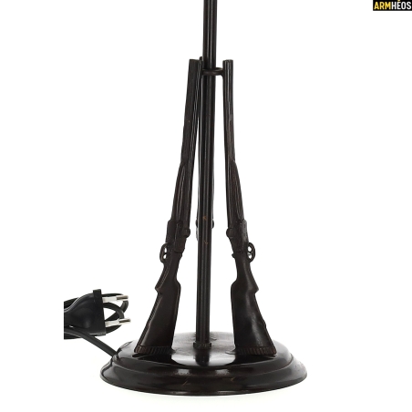 LOVERGREEN LAMPE BRONZE 3 FUSILS