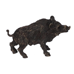 SANGLIER TETE DROITE ETAIN...
