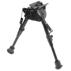 BIPIED TÊTE ARTICULÉE OU FIXE 5 POSITIONS 15-22 CM