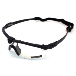 LUNETTES BATTLE PRO THERMAL NOIR/CLEAR AVEC INSERT - NUPROL