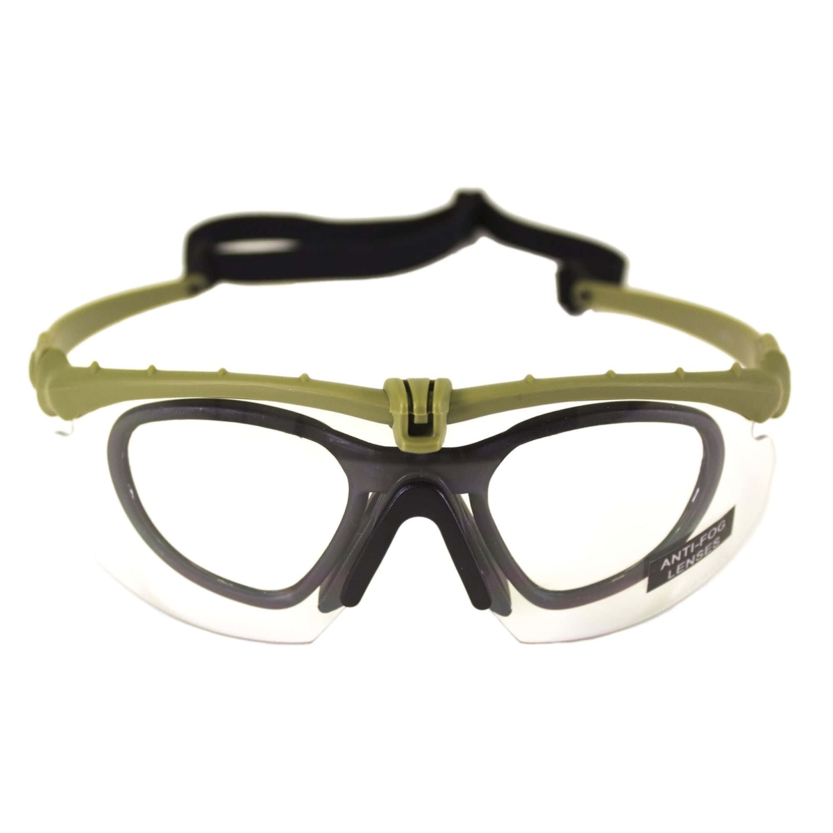 LUNETTES BATTLE PRO THERMAL NOIR/CLEAR AVEC INSERT - NUPROL LUNETTES BATTLE PRO THERMAL NOIR/CLEAR AVEC INSERT - NUPROL