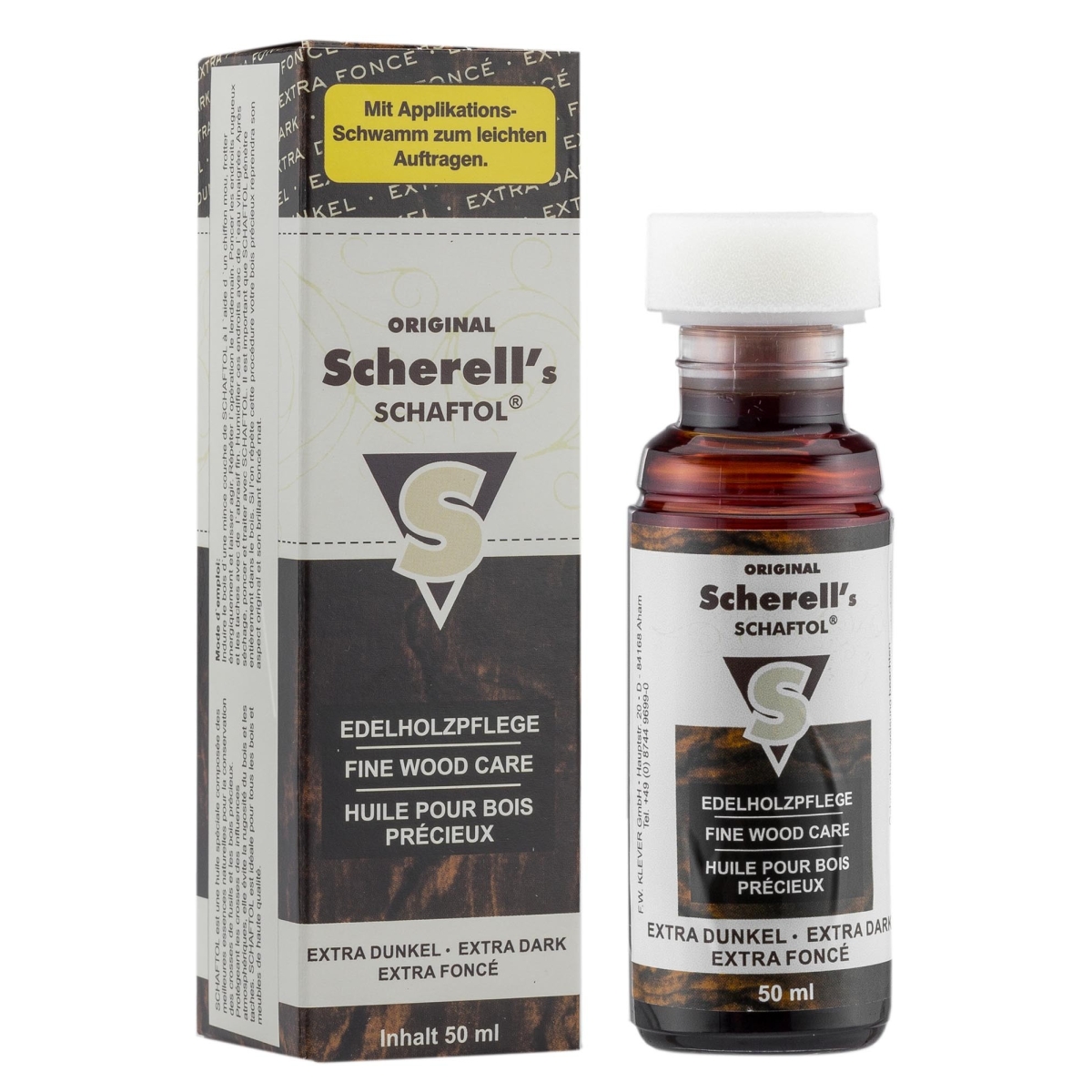 HUILE POUR BOIS EXTRA FONCÉ - SCHAFTOL HUILE POUR BOIS EXTRA FONCÉ - SCHAFTOL