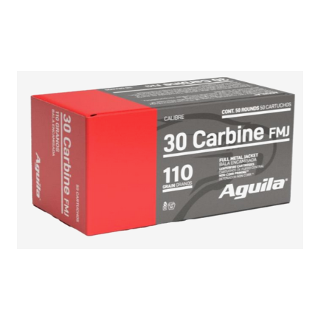 AGUILA .30 CARBINE FMJ BOITE DE 50