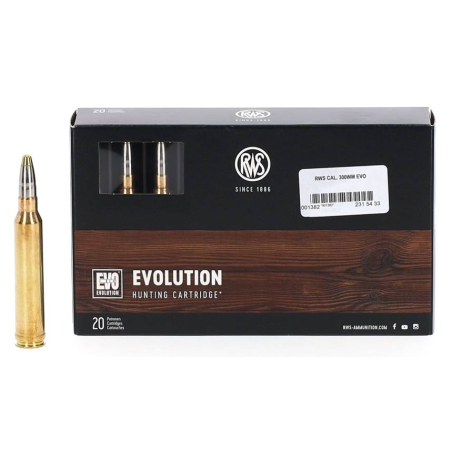 RWS CAL. 300 WIN MAG  EVOLUTION  184GR / 11.9 GRAMMES