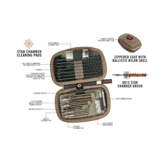 REAL AVID KIT MALLETTE DE NETTOYAGE - AR15