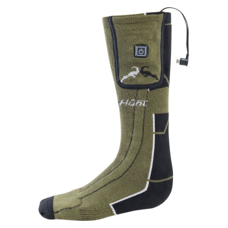 PROHUNT CHAUSSETTES CHAUFFANTES KAKI