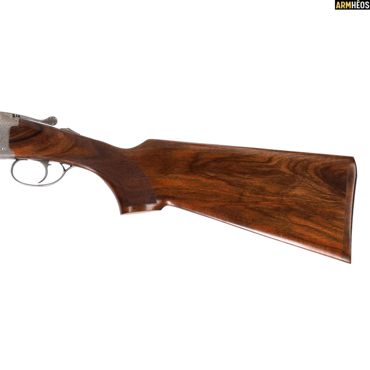 CHAPUIS - fusil superposé c35 round design cal.12/76 ***engagement armhéos*** - crosse CHAPUIS - fusil superposé c35 round design cal.12/76 ***engagement armhéos*** - crosse