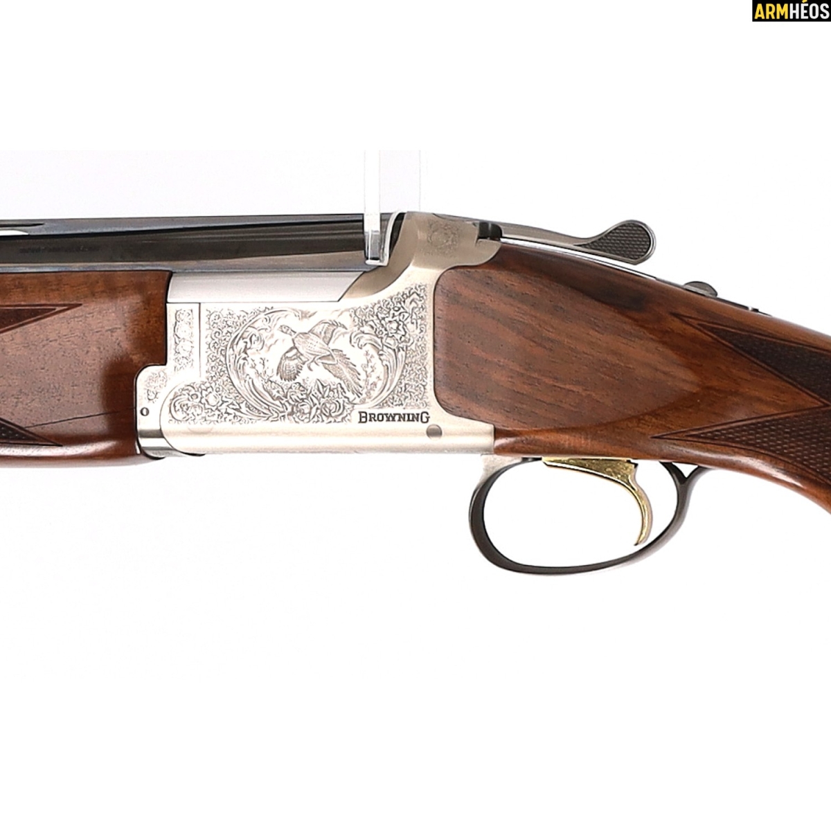 BROWNING FUSIL SUPERPOSÉ B525 GAME 1 LIGHT, 12/76, INV zoom gravure BROWNING FUSIL SUPERPOSÉ B525 GAME 1 LIGHT, 12/76, INV zoom gravure