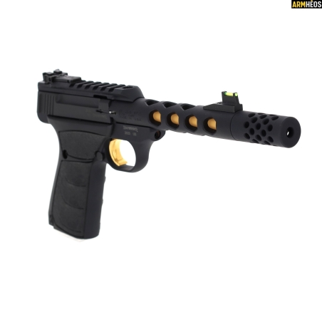 BROWNING BUCK MARK VISION BLACK GOLD UFX THREADED 22 LR