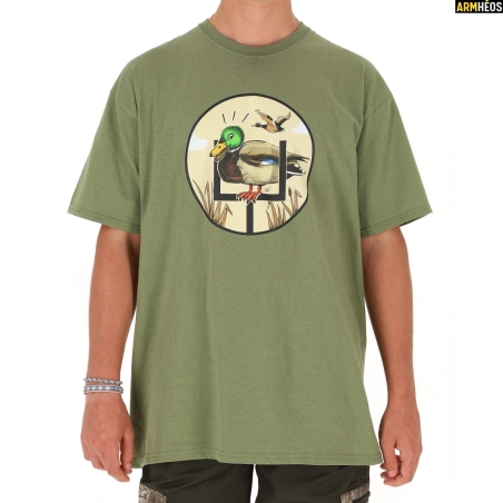 LOVERGREEN T-SHIRT ENFANT KAKI CANARD