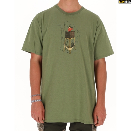LOVERGREEN T-SHIRT ENFANT KAKI MIRADOR