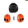 3M PELTOR CASQUE ANTI-BRUIT SPORTTAC - COQUILLES VERTES/ORANGES