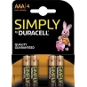 PILES ALCALINES AAA LR03 1,5 VOLT - DURACELL PILES ALCALINES AAA LR03 1,5 VOLT - DURACELL