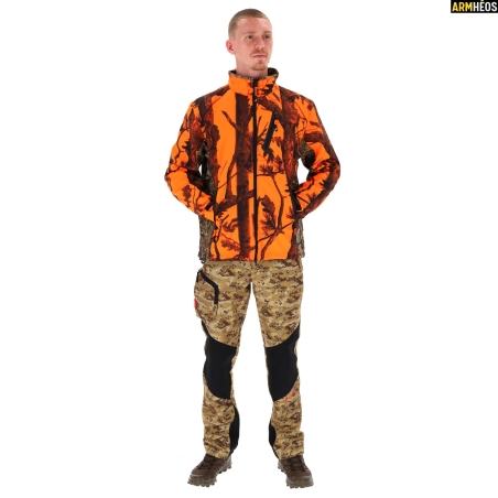 PERCUSSION BLOUSON CHASSE SOFTSHELL GHOSTCAMO