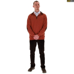 LOVERGREEN SWEAT COL ZIP...