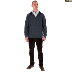 LOVERGREEN SWEAT COL ZIPP...