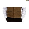 LOVERGREEN GILET CUIR LANDES BRONZE