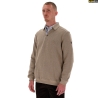 LOVERGREEN COL BOUTON BEIGE