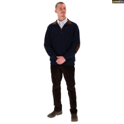 LOVERGREEN SWEAT COL ZIPPE...