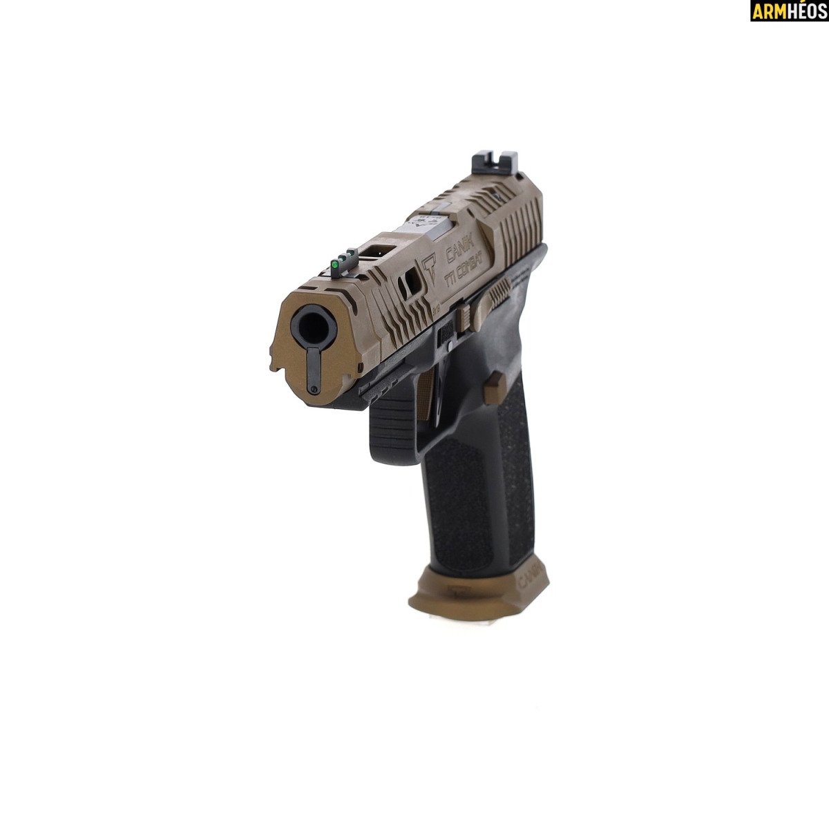 CANIK TTI COMBAT de 3/4 gauche CANIK TTI COMBAT de 3/4 gauche