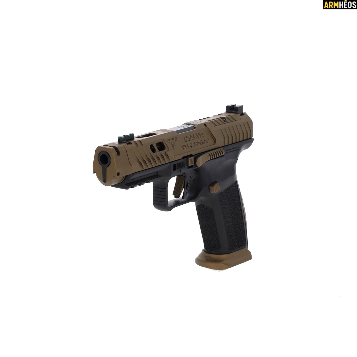 CANIK TTI COMBAT de 3/4 gauche CANIK TTI COMBAT de 3/4 gauche