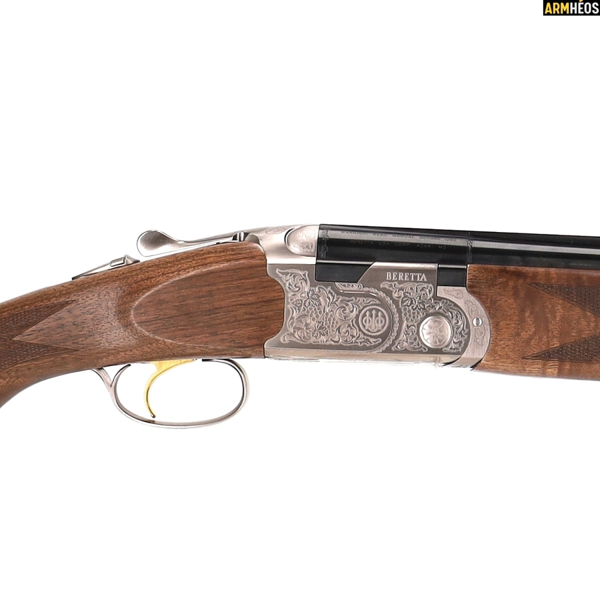 BERETTA SUPERPOSÉ SILVER PIGEON I OCHP CAL.12/76 CANON 71 CM. zoom droit BERETTA SUPERPOSÉ SILVER PIGEON I OCHP CAL.12/76 CANON 71 CM. zoom droit