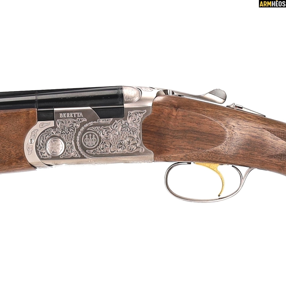 BERETTA SUPERPOSÉ SILVER PIGEON I OCHP CAL.12/76 CANON 71 CM. zoom gauche BERETTA SUPERPOSÉ SILVER PIGEON I OCHP CAL.12/76 CANON 71 CM. zoom gauche