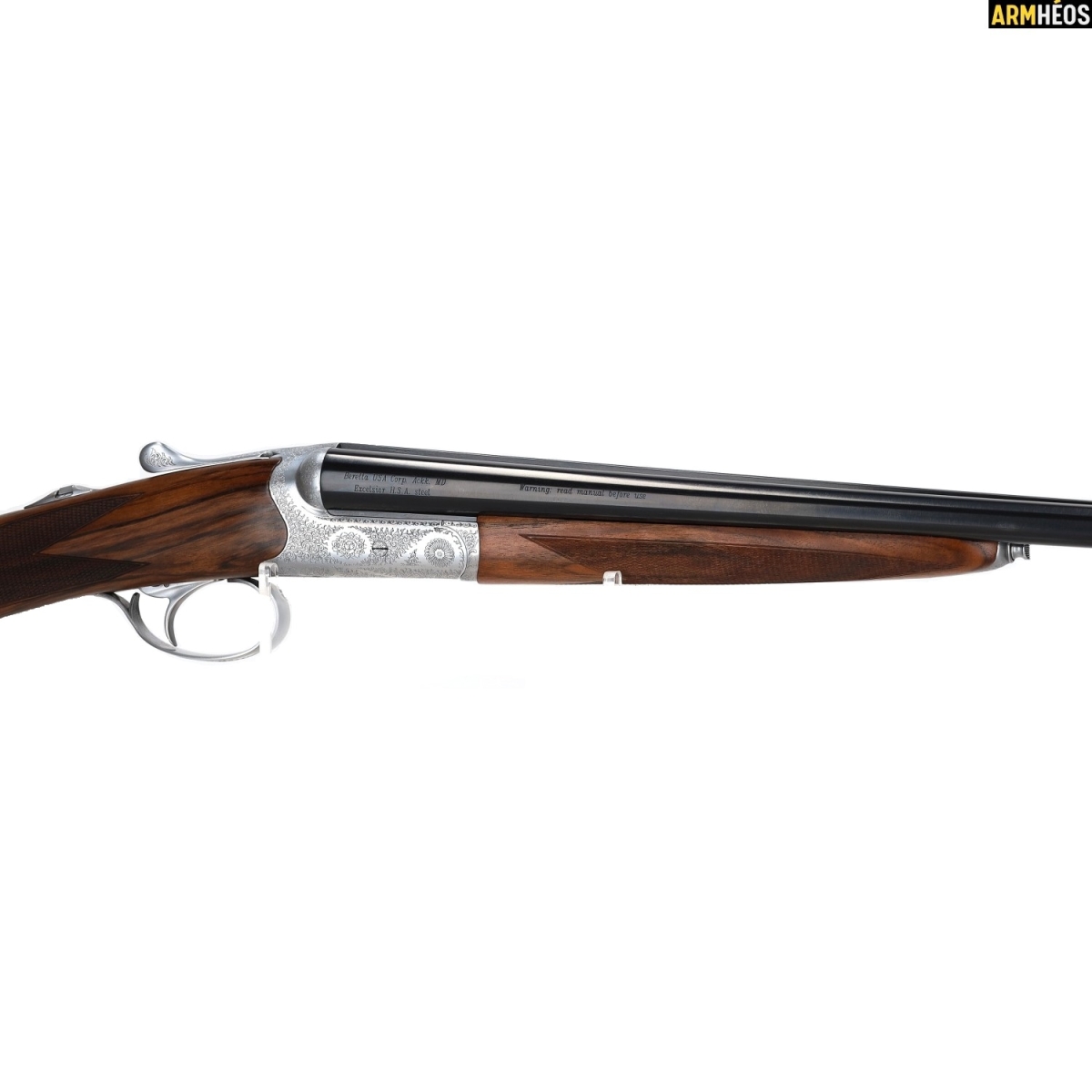 BERETTA JUXTAPOSÉ 486 JUXTA CAL.28/70 CROSSE ANGLAISE CANON 71 CM. zoom droit BERETTA JUXTAPOSÉ 486 JUXTA CAL.28/70 CROSSE ANGLAISE CANON 71 CM. zoom droit