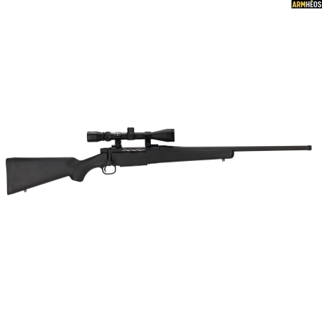 PACK MOSSBERG PATRIOT SYNTHÉTIQUE CALIBRE 30-06 CANON FILETÉ 56 CM + LUNETTE 3-9X40