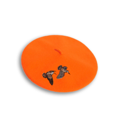 BERET ORANGE FLUO BECASSE