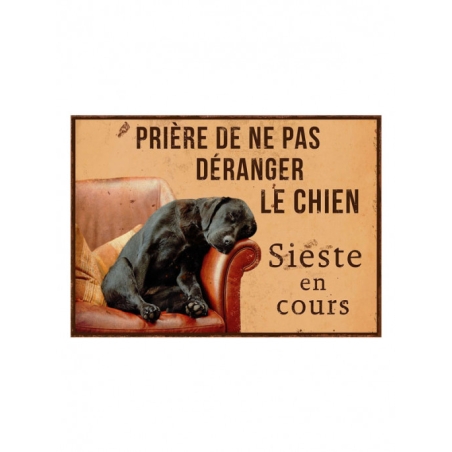 PLAQUE HUMORISTIQUE PRIERE DE NE PAS DERANGER