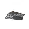 PLATEAU EN ARDOISE GRAVURE CERF 22X48 CM