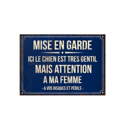 PLAQUE METALLIQUE...