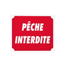PANCARTE AKYL PECHE INTERDITE