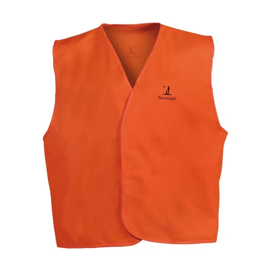 PERCUSSION GILET TRAQUE FLUO ORANGE