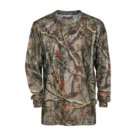 PERCUSSION T-SHIRT ML CHASSE FOREST