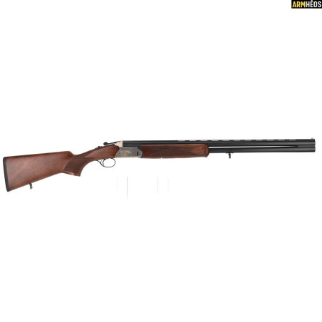 HUGLU Fusil superposé Eagle gravé calibre 12/76 - Canon 71 cm