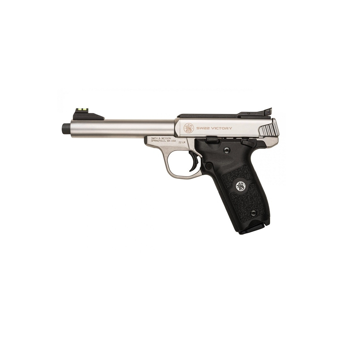 PISTOLET SMITH&WESSON 22 VICTORY CANON FILETE CAL.22LR 5,5" 10+1 COUPS PISTOLET SMITH&WESSON 22 VICTORY CANON FILETE CAL.22LR 5,5" 10+1 COUPS