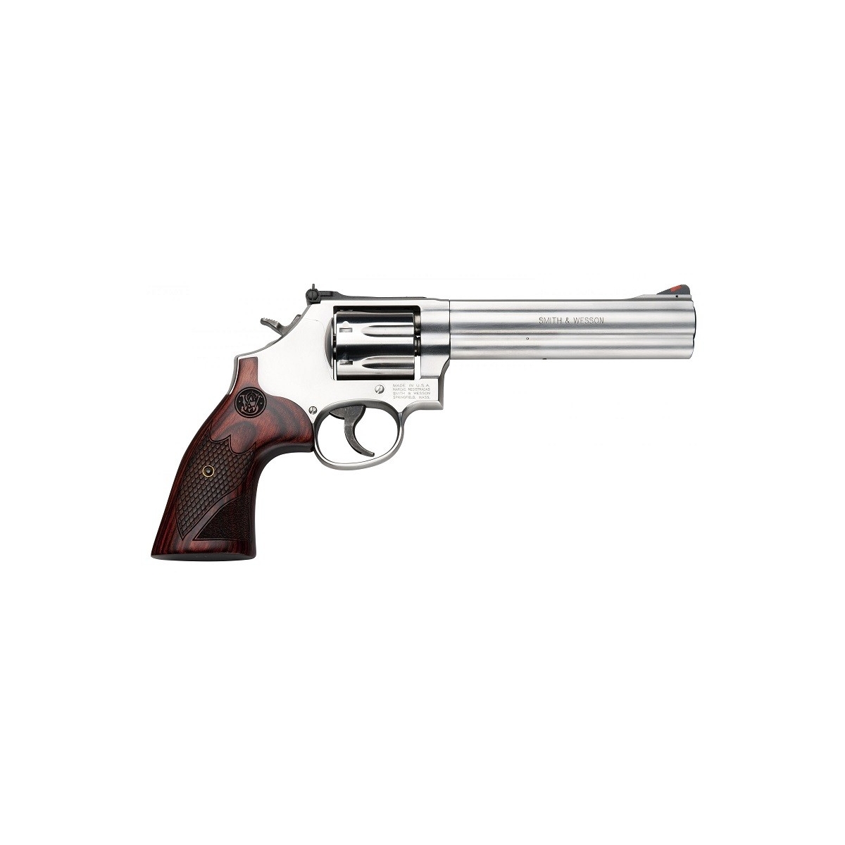 REVOLVER SMITH&WESSON 686 PLUS LUXE CAL.357MAG CROSSE BOIS 7 COUPS 6"