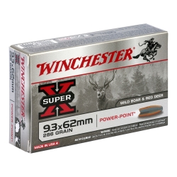 WINCHESTER CAL .9.3X62,...