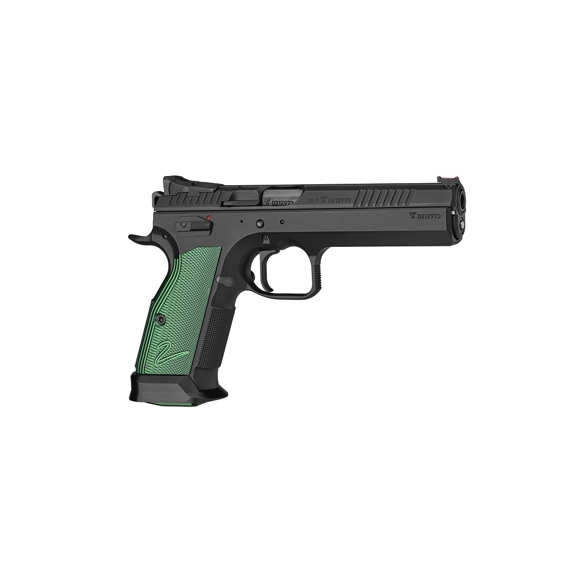 PISTOLET CZ TS 2 RACING GREEN 9X19* PISTOLET CZ TS 2 RACING GREEN 9X19*